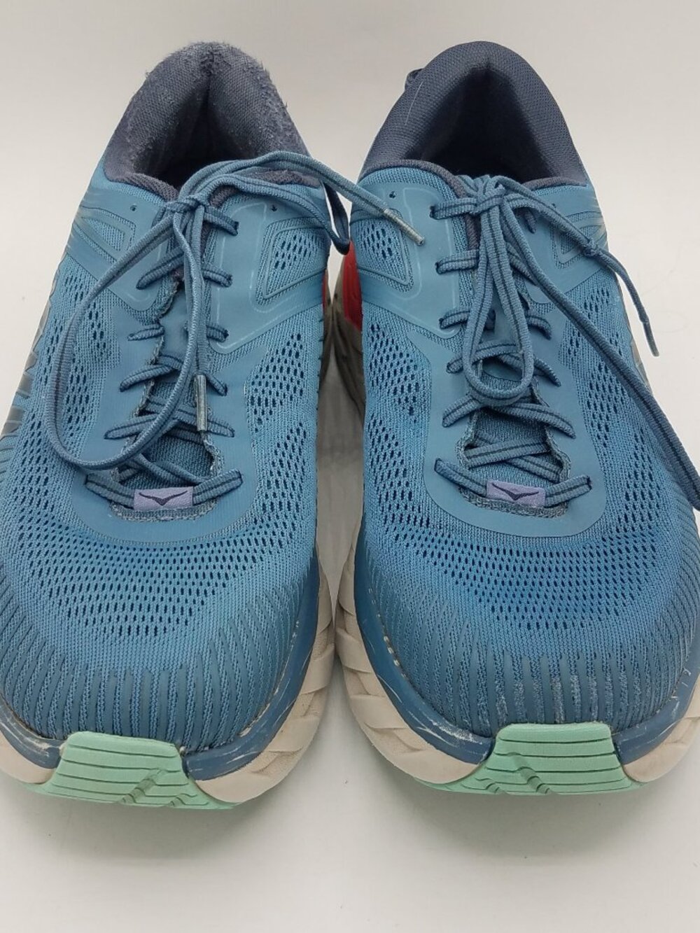 Hoka One One Bondi 7 Outer Space Blue Running Shoes Mens 13 1110518 RTOS